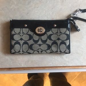 Authentic Coach wristlet